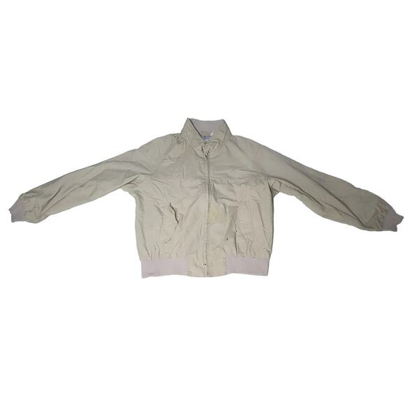 Vtg Woolrich Jacket Southwest Size Large Wool-Lined 100% Cotton Barn Coat Preppy - Picture 1 of 16